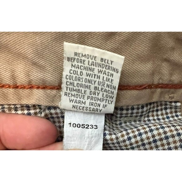 Original Weatherproof Vintage Men's Beige Stacked Pocket Cargo Pants 34 x 27 - Picture 13 of 13